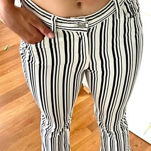 BDG striped bootcut jeans